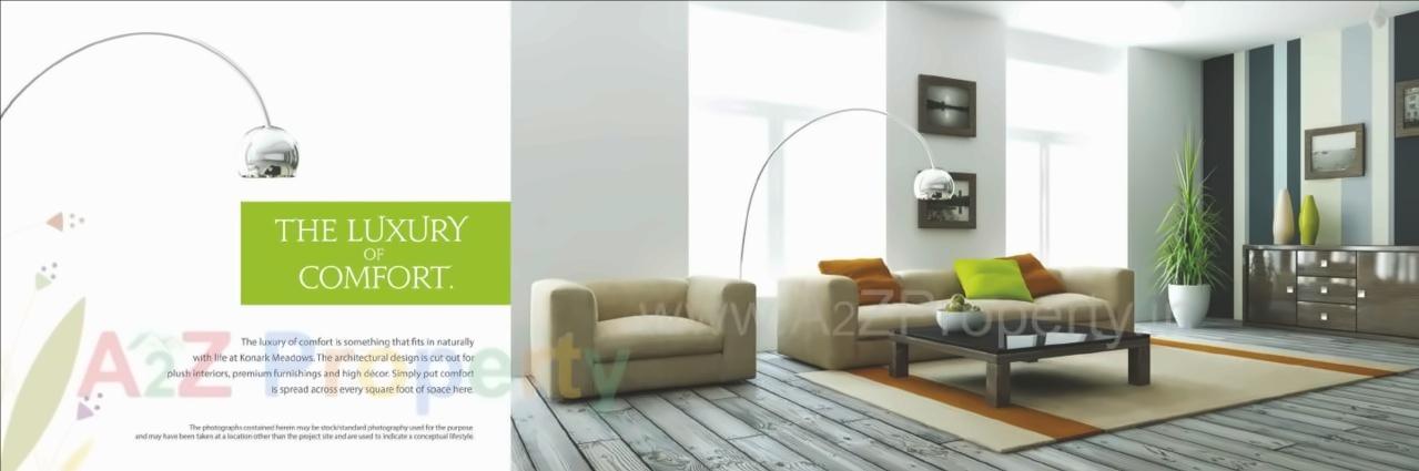 3D Elevation of real estate project Konark Meadows located at Varap, Thane, Maharashtra