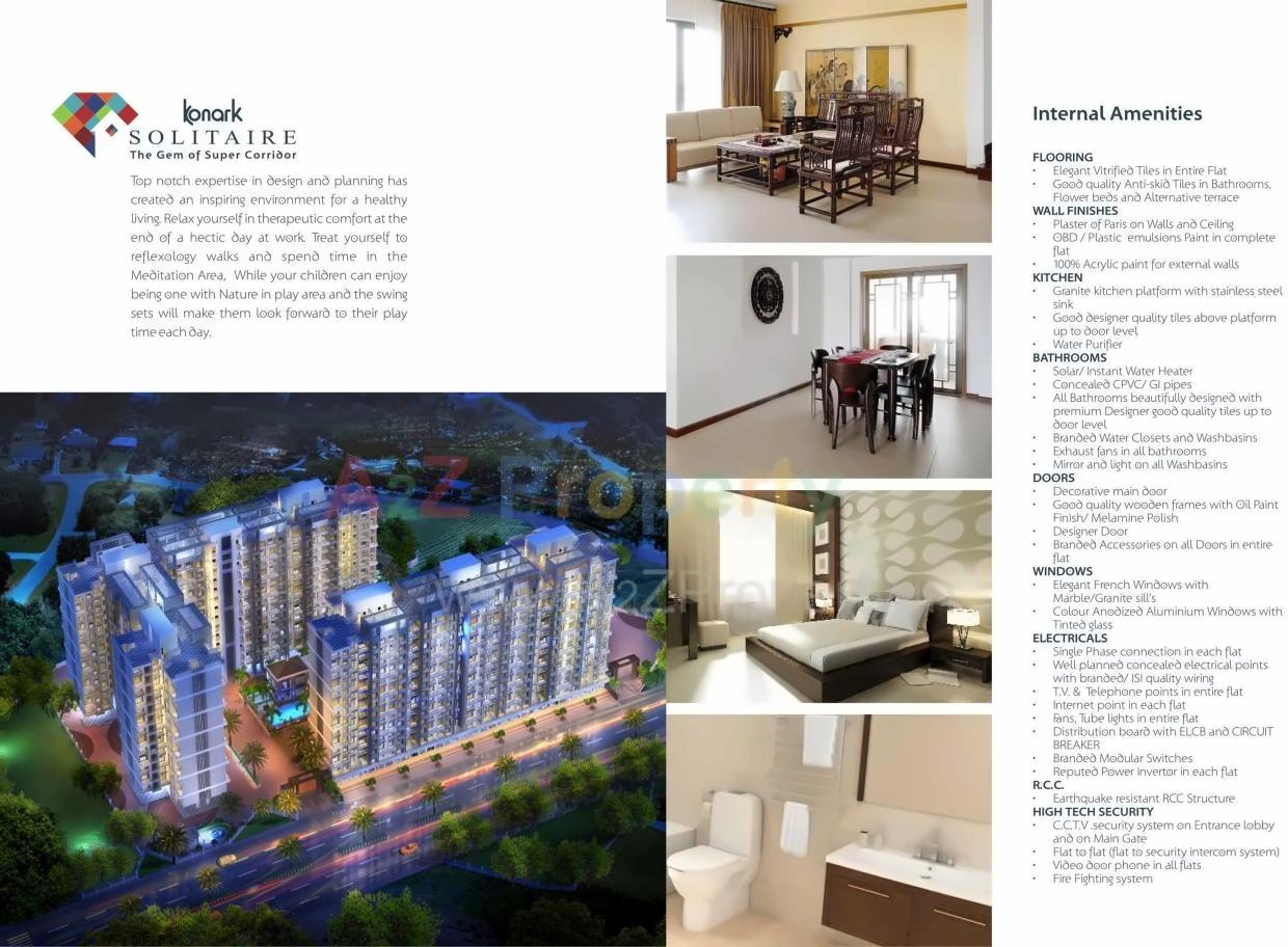  of real estate project Konark Solitaire located at Kalyandombivali-m-corp, Thane, Maharashtra