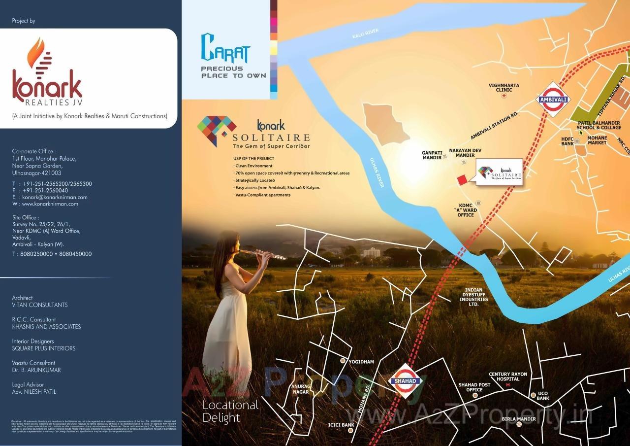  of real estate project Konark Solitaire located at Kalyandombivali-m-corp, Thane, Maharashtra