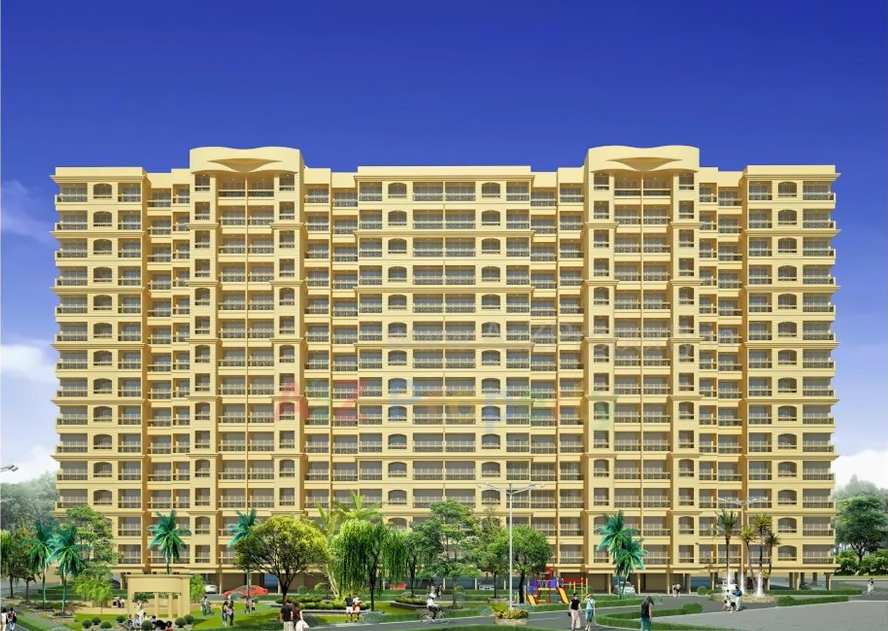 3D Elevation of real estate project Krishnai Vani Complex located at Bhiwandi-m-corp, Thane, Maharashtra