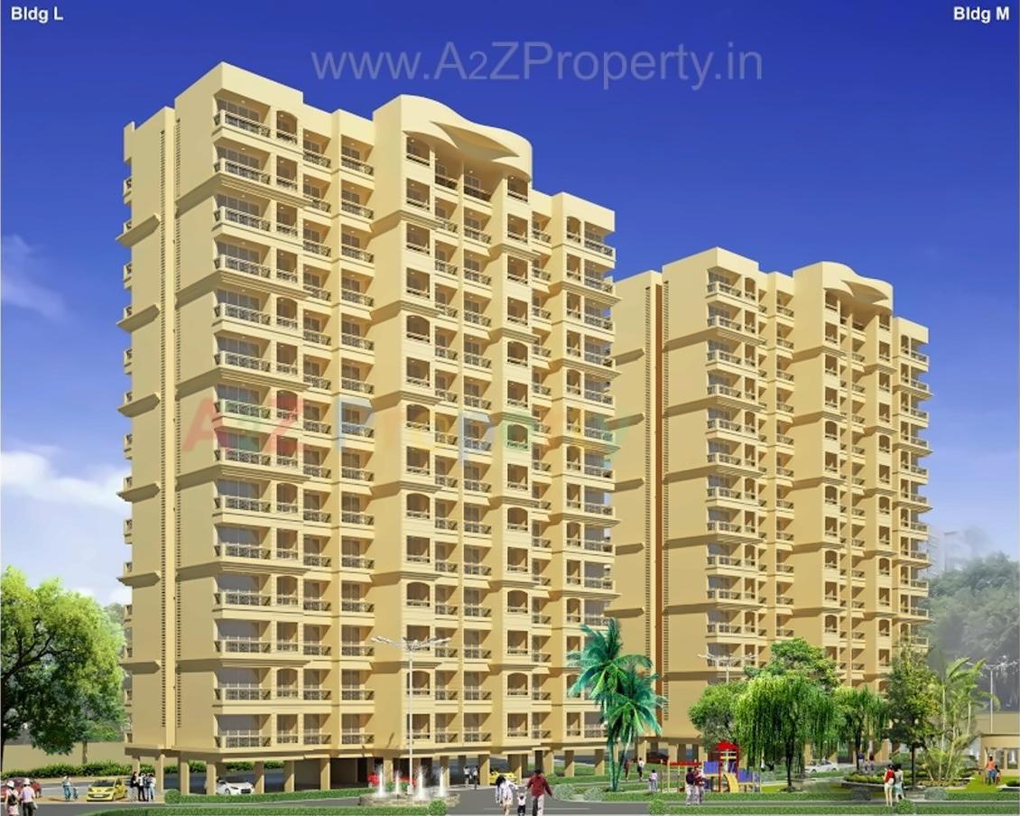 3D Elevation of real estate project Krishnai Vani Complex located at Bhiwandi-m-corp, Thane, Maharashtra