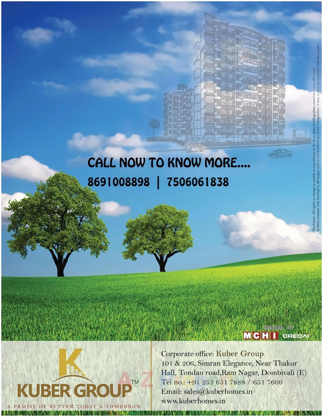  of real estate project Kuber Aarambh located at Thane-m-corp, Thane, Maharashtra