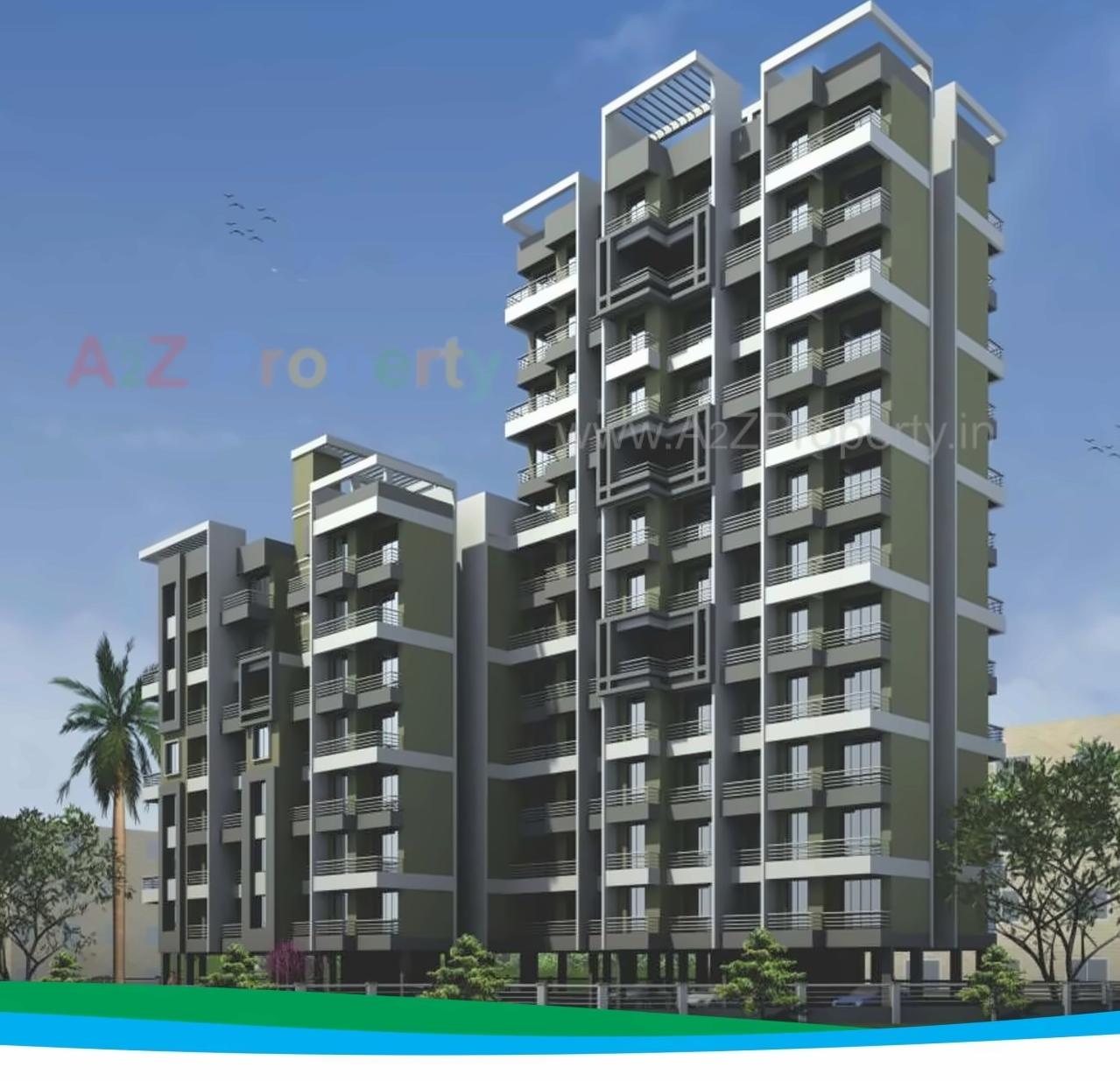 3D Elevation of real estate project Kuber Samruddhi located at Dombivli, Thane, Maharashtra
