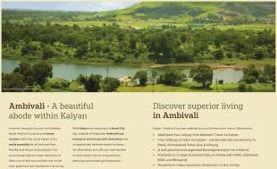 Elevation of real estate project La Promenade Baywalk located at Kalyandombivali-m-corp, Thane, Maharashtra