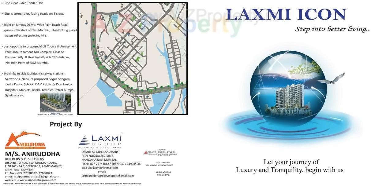  of real estate project Laxmi Icon located at Navi-mumbai-m-corp, Thane, Maharashtra