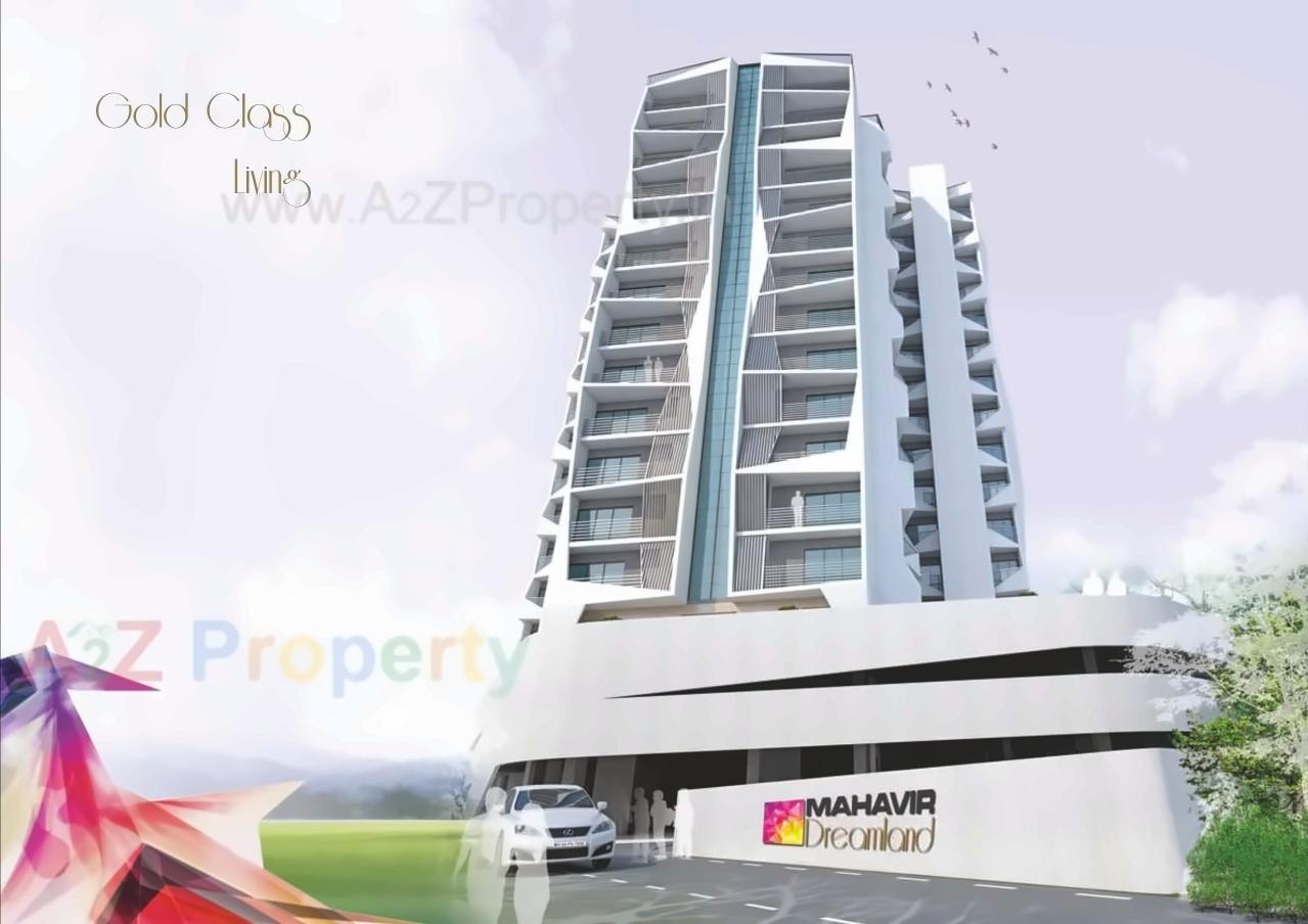 3D Elevation of real estate project Mahavir Dreamland located at Bhiwandi-m-corp, Thane, Maharashtra