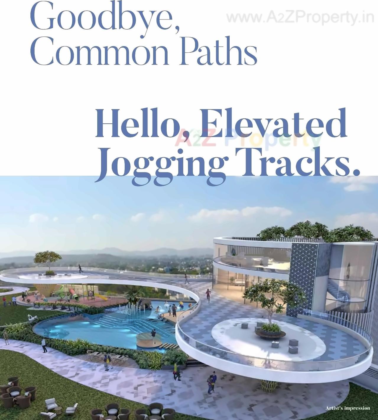 3D Elevation of real estate project Mahavir Spring   Tulip located at Thane-m-corp, Thane, Maharashtra