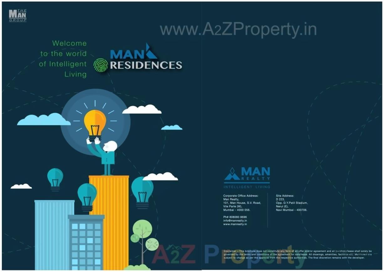  of real estate project Man Residences located at Navi-mumbai-m-corp, Thane, Maharashtra