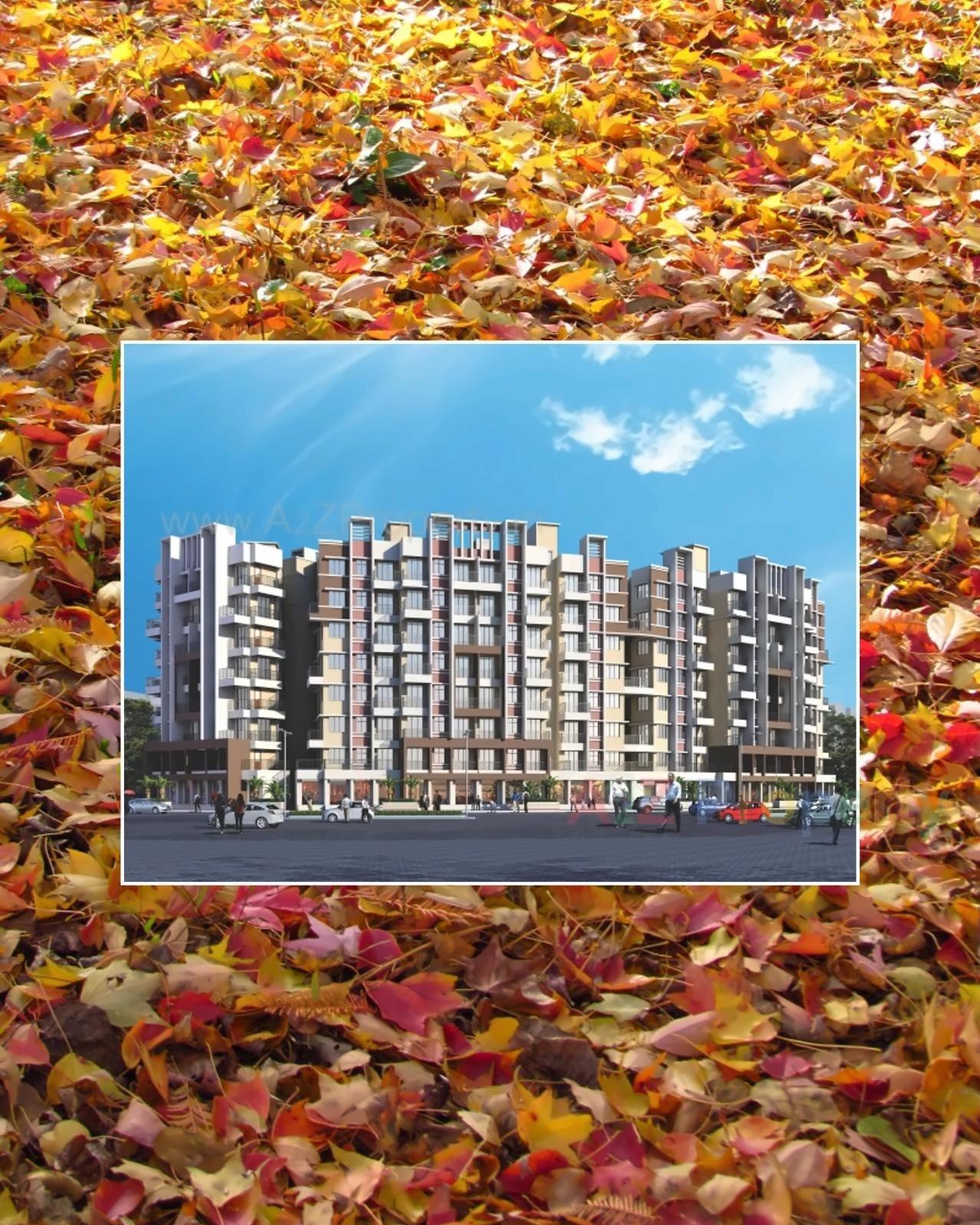 3D Elevation of real estate project Maple City located at Badlapur-m-cl, Thane, Maharashtra