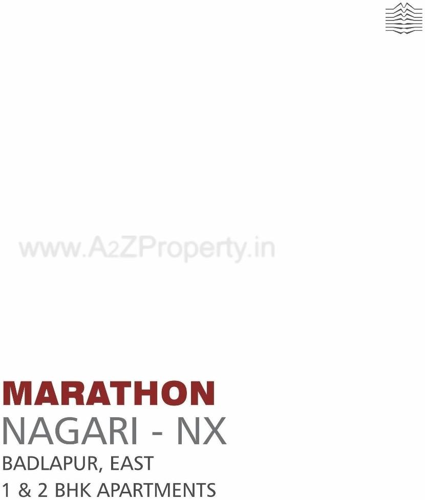  of real estate project Marathon Nagari Nx Vitoria located at Badlapur-m-cl, Thane, Maharashtra