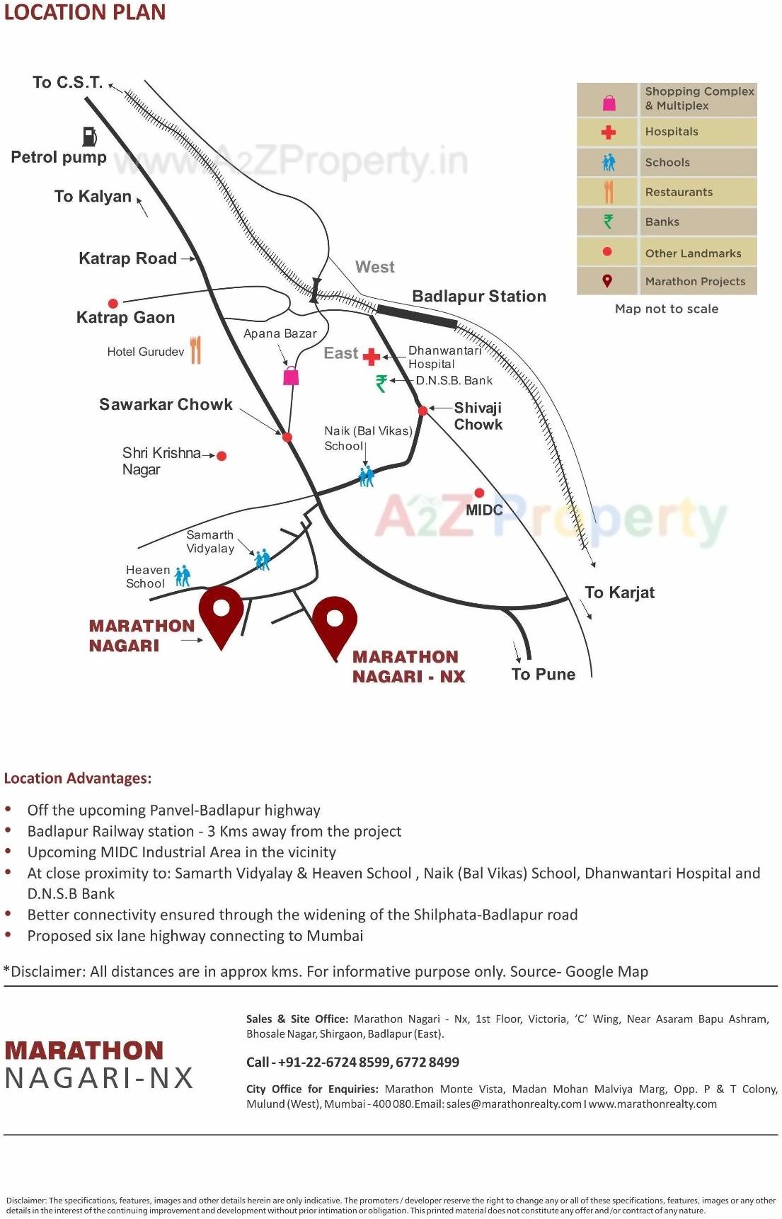  of real estate project Marathon Nagari Nx Vitoria located at Badlapur-m-cl, Thane, Maharashtra