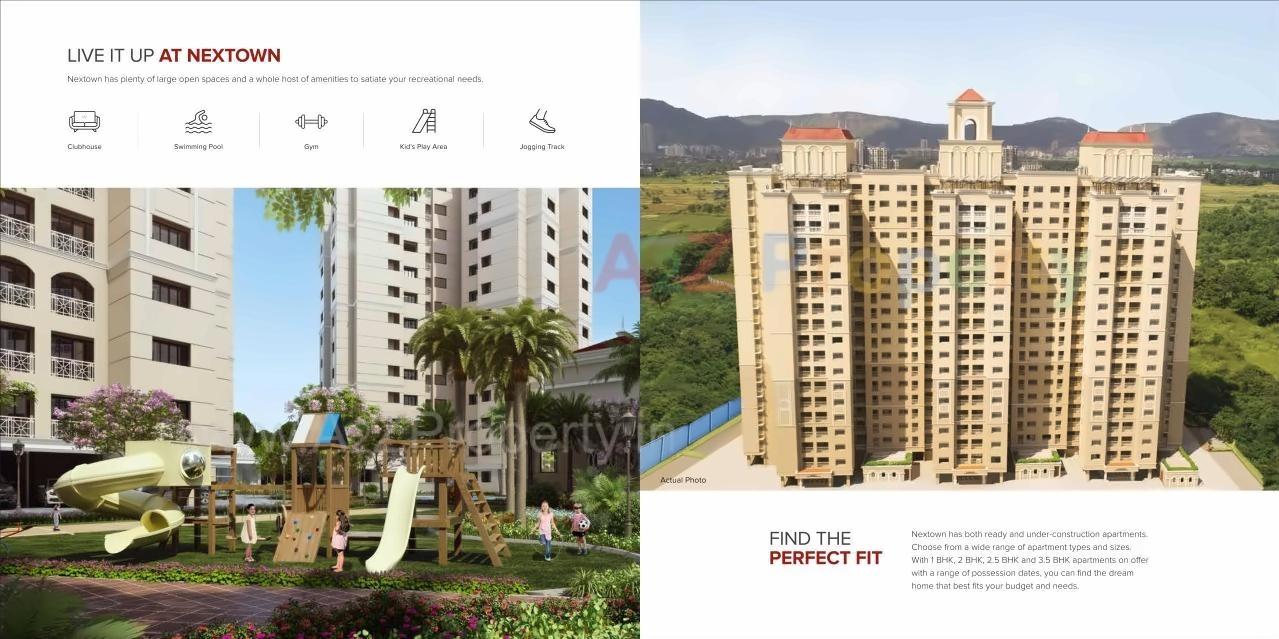 3D Elevation of real estate project Marathon Nextown Emerald located at Thane-m-corp, Thane, Maharashtra