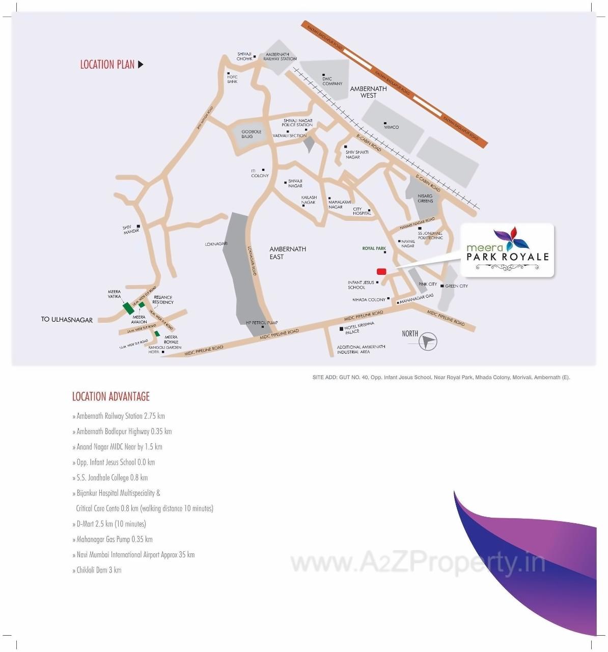  of real estate project Meera Park Royale located at Ambarnathm-cl, Thane, Maharashtra