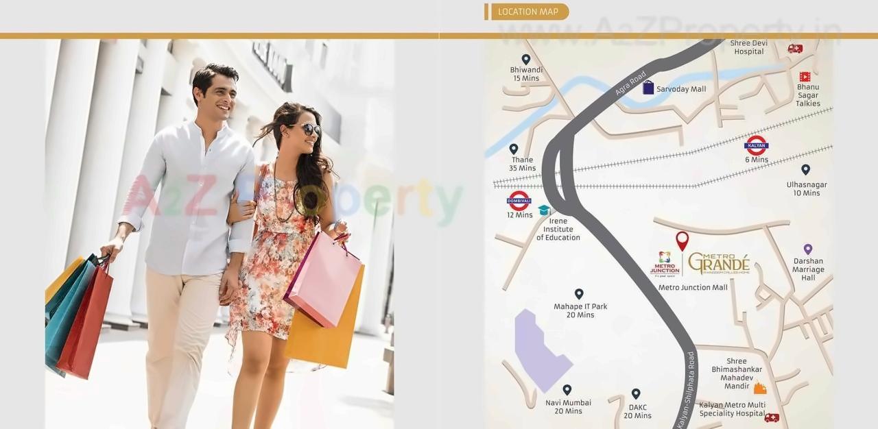  of real estate project Metro Grande Tower located at Netivali, Thane, Maharashtra