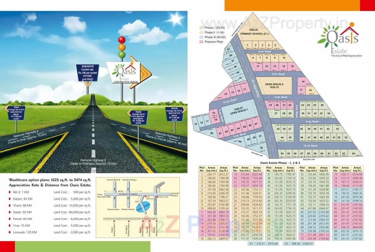  of real estate project Mirador Oasis Estate located at Kukambhe, Thane, Maharashtra