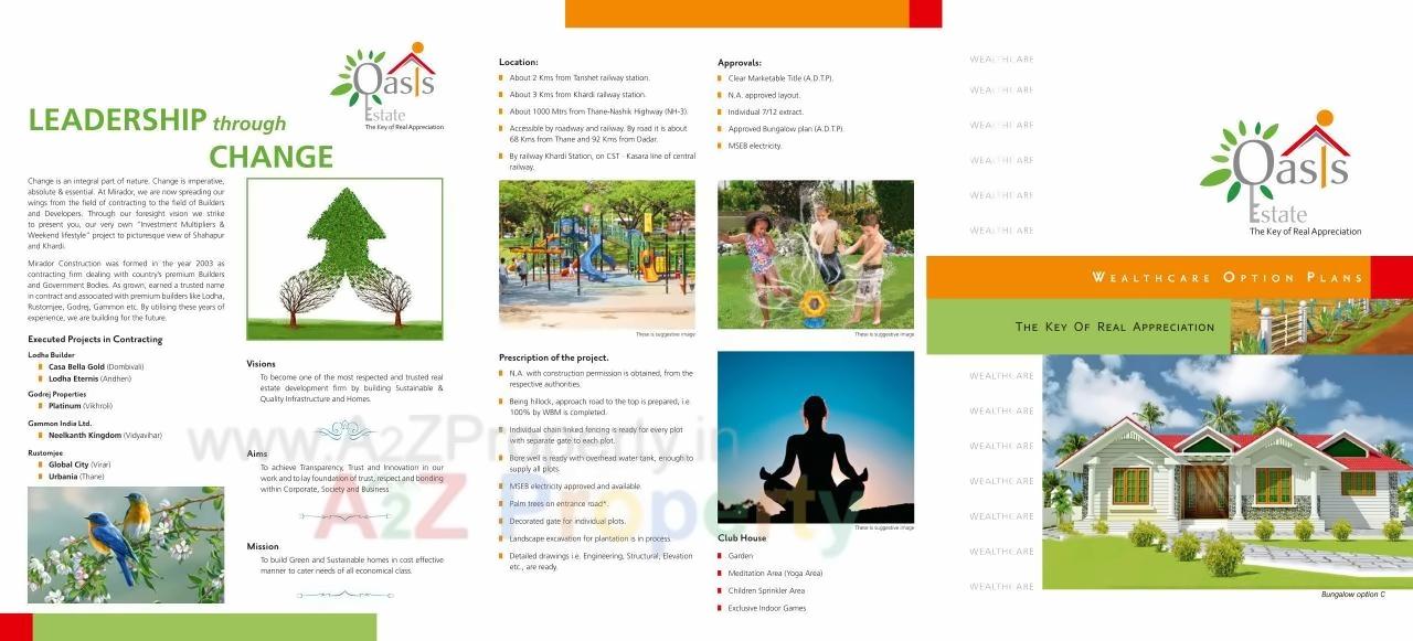  of real estate project Mirador Oasis Estate located at Kukambhe, Thane, Maharashtra