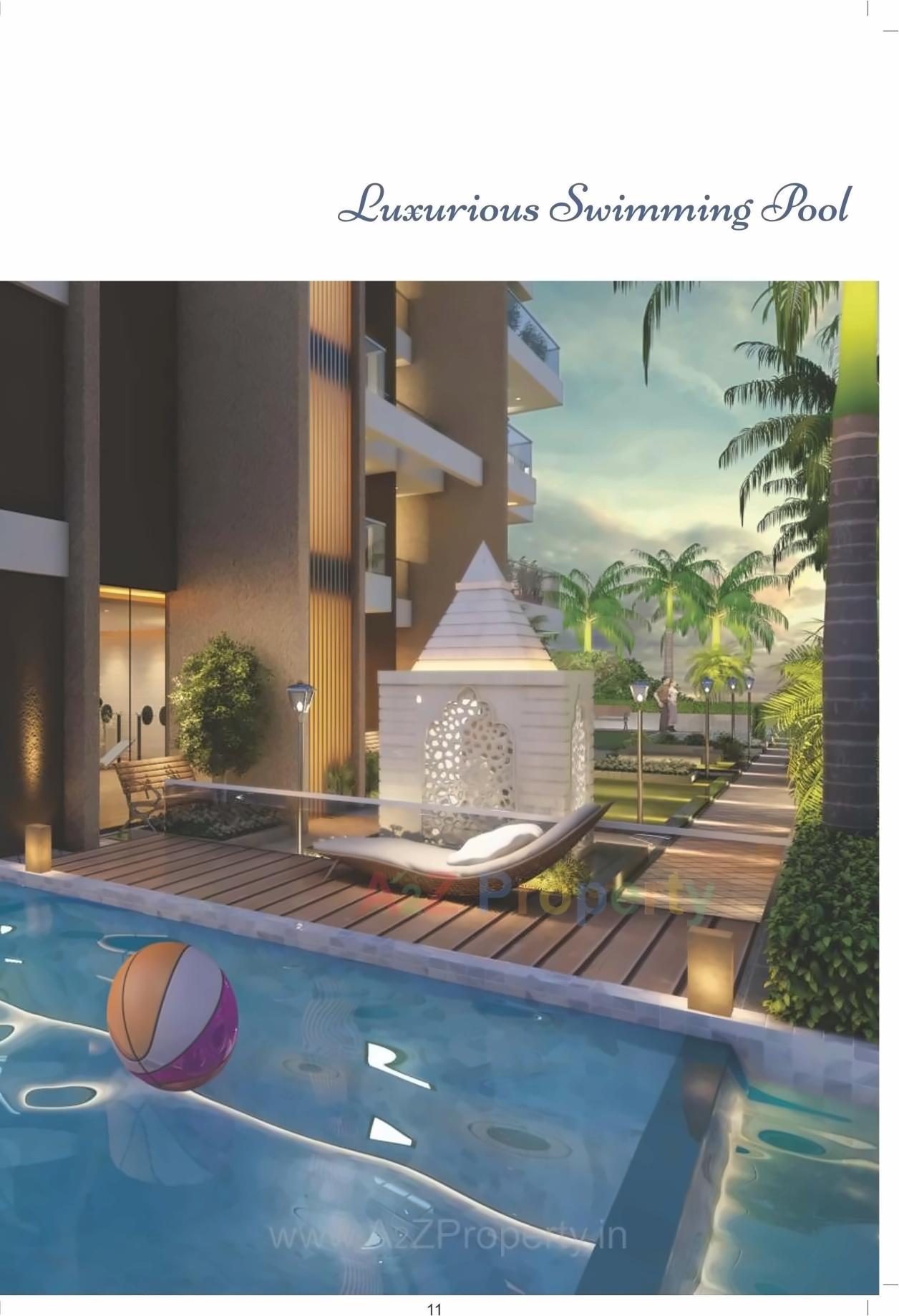 3D Elevation of real estate project Mohan Palms located at Navi-mumbai-m-corp, Thane, Maharashtra
