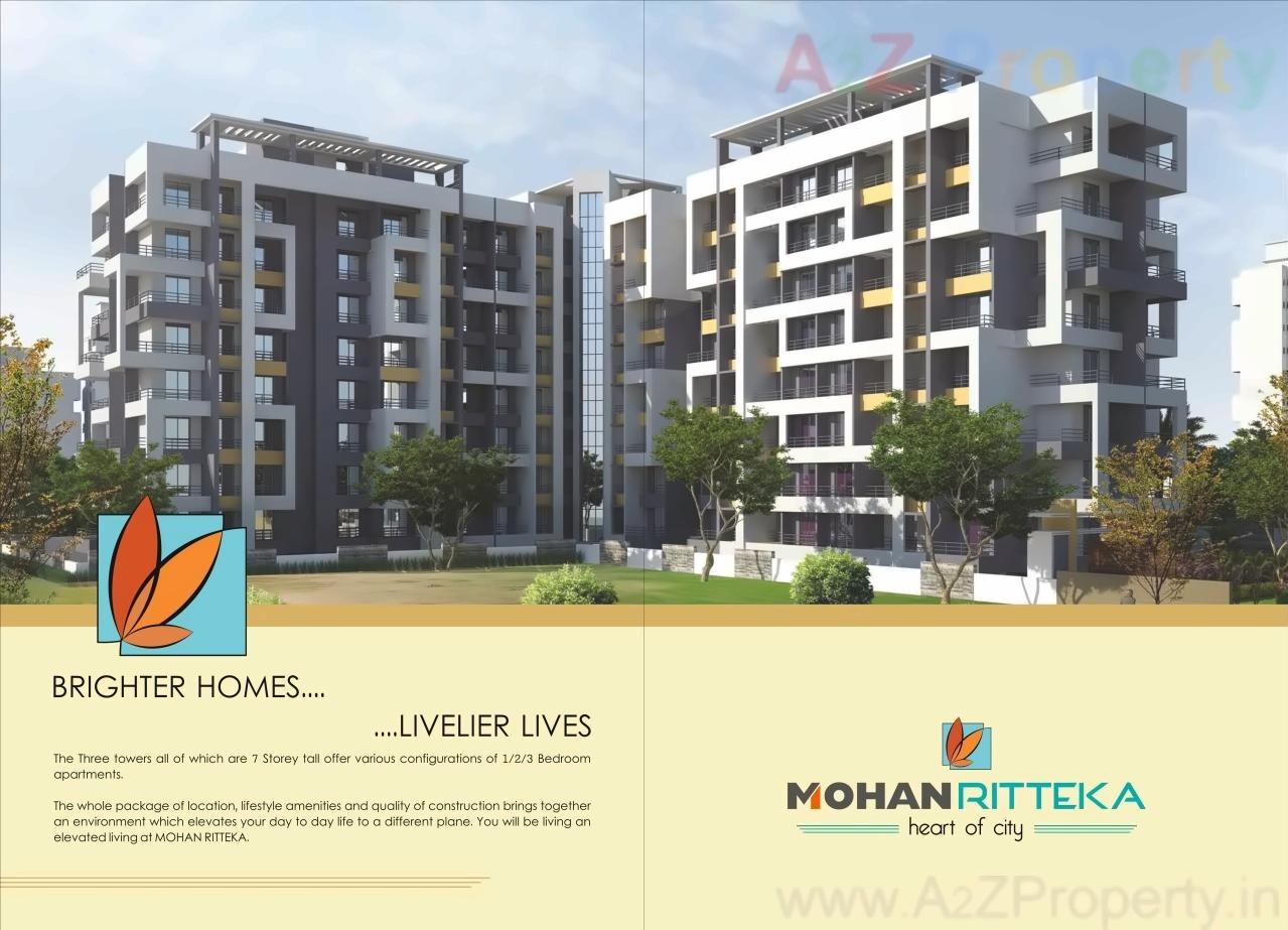 3D Elevation of real estate project Mohan Ritteka located at Ulhasnagar-m-corp, Thane, Maharashtra