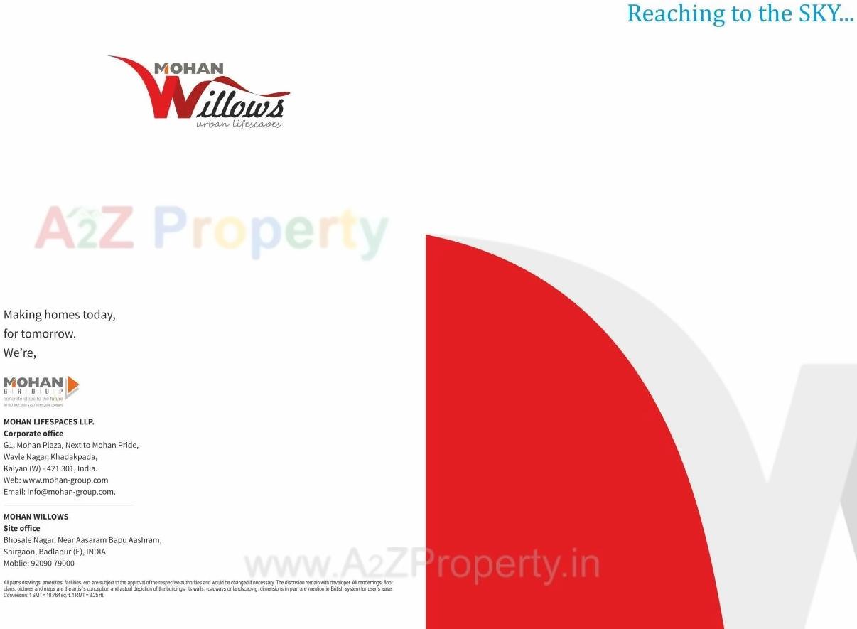 Image 13931 1 of real estate project Mohan Willows located at Badlapur-m-cl, Thane, Maharashtra