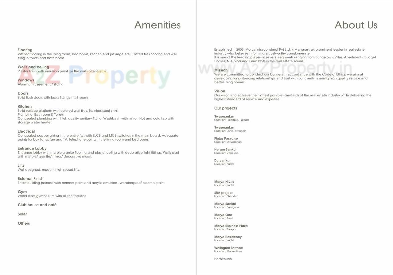  of real estate project Morya Heights located at Thane-m-corp, Thane, Maharashtra