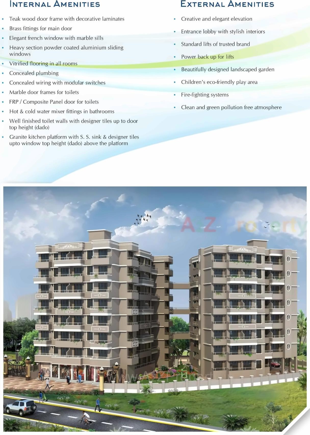 3D Elevation of real estate project Motiram Puram located at Badlapur-m-cl, Thane, Maharashtra