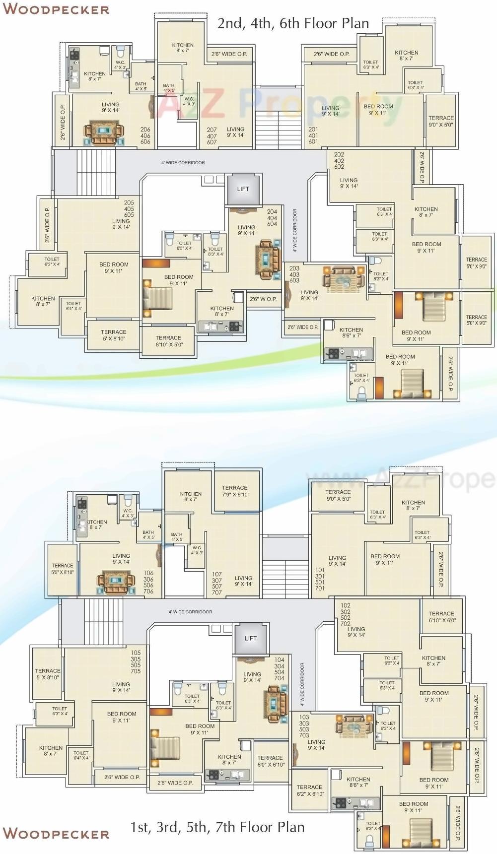 Layout of real estate project Motiram Puram located at Badlapur-m-cl, Thane, Maharashtra