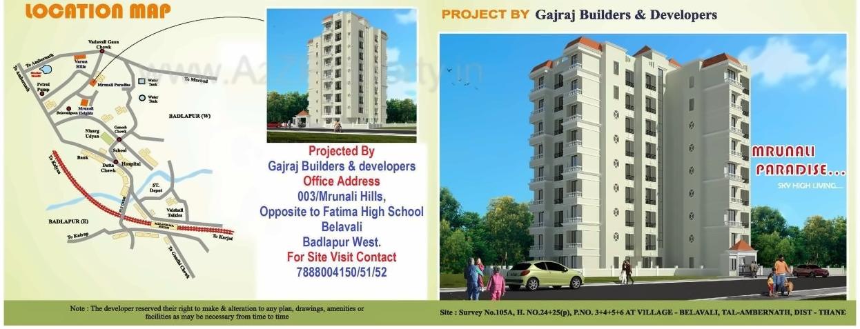  of real estate project Mrunali Paradise located at Badlapur-m-cl, Thane, Maharashtra