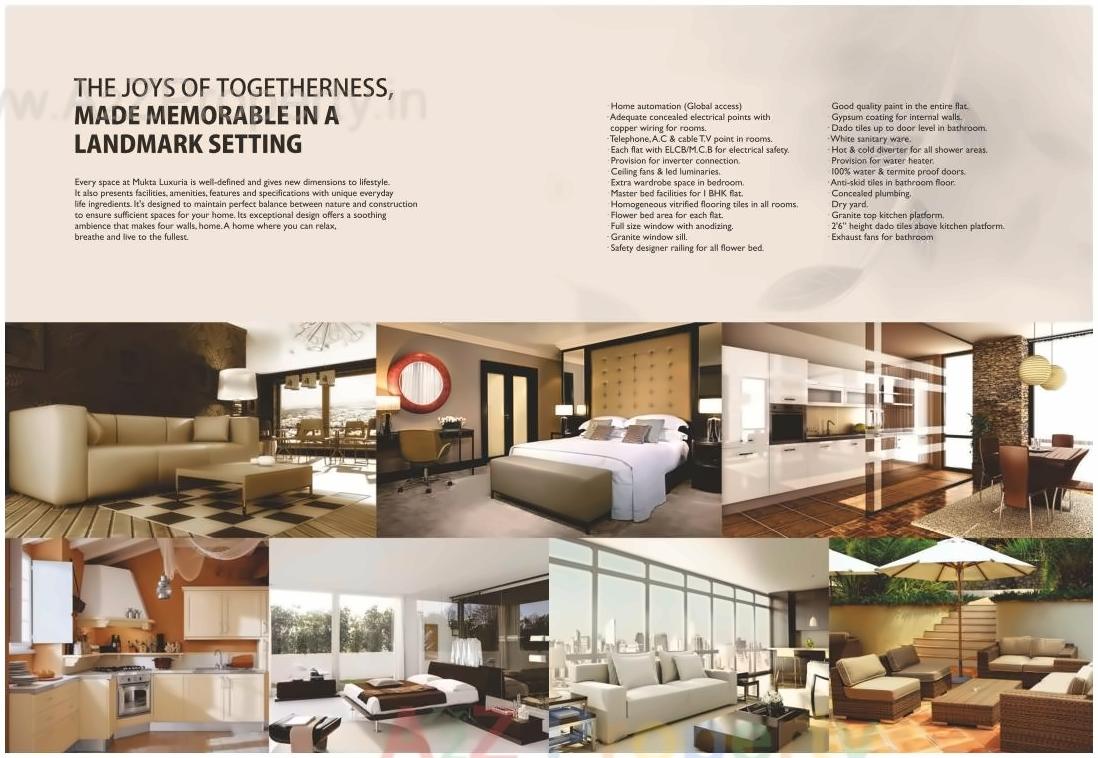 3D Elevation of real estate project Mukta Luxuria located at Thane-m-corp, Thane, Maharashtra