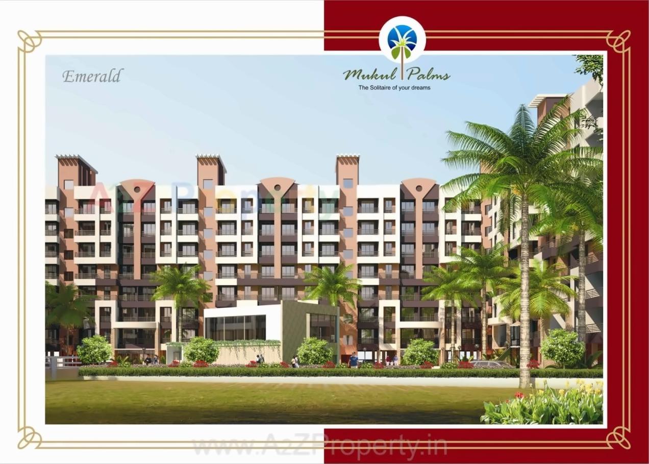 3D Elevation of real estate project Mukul Palms located at Ambarnath-r, Thane, Maharashtra