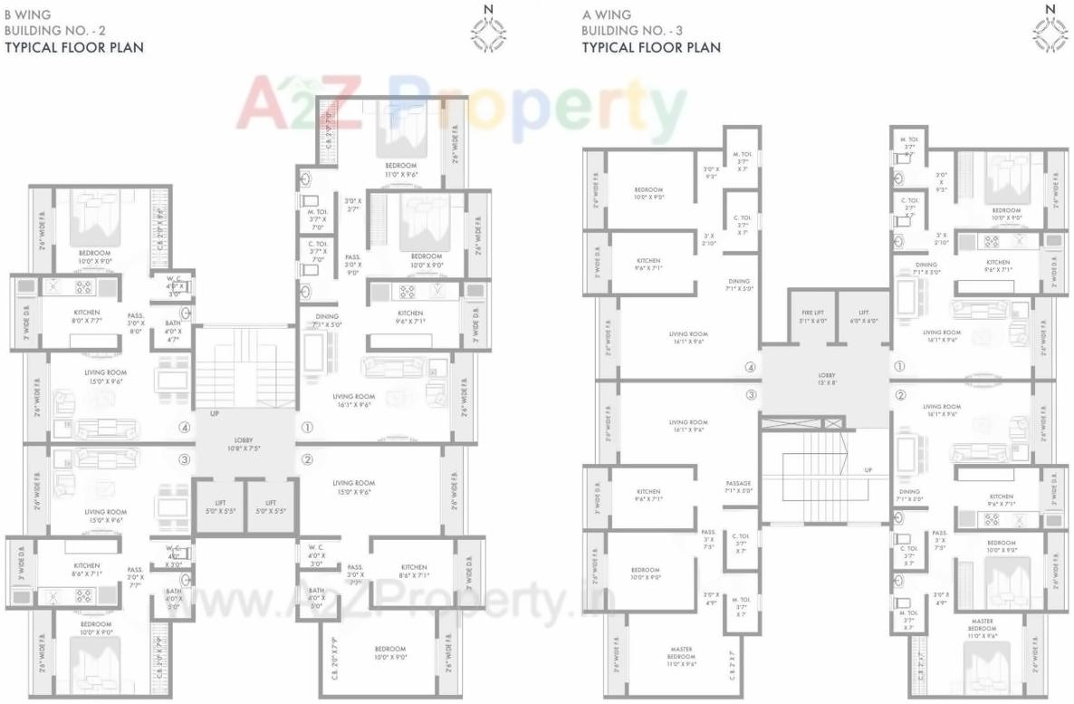 Layout of real estate project N G Silver Spring located at Mirabhayandar-m-corp, Thane, Maharashtra