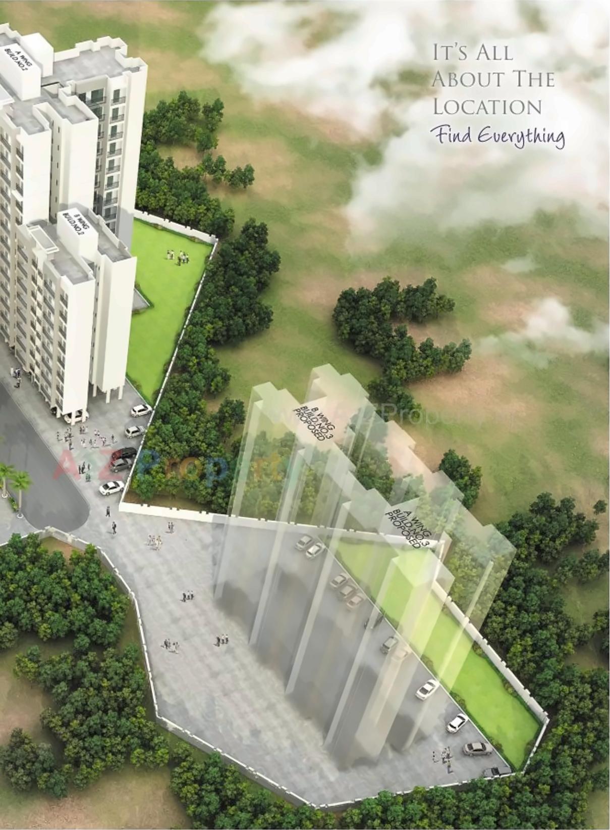 3D Elevation of real estate project N G Silver Spring located at Mirabhayandar-m-corp, Thane, Maharashtra