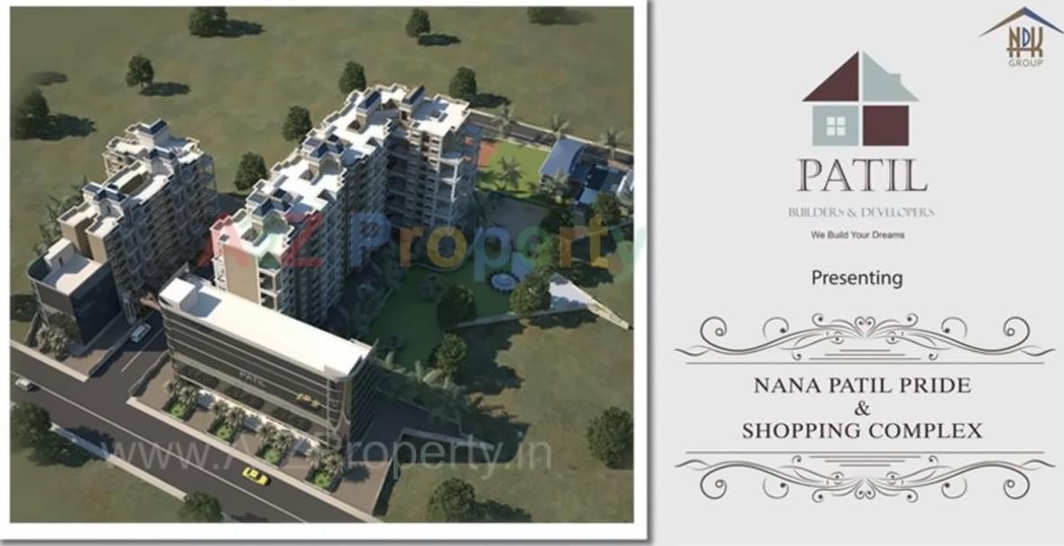 3D Elevation of real estate project Nana Patil Pride located at Khuntavali, Thane, Maharashtra