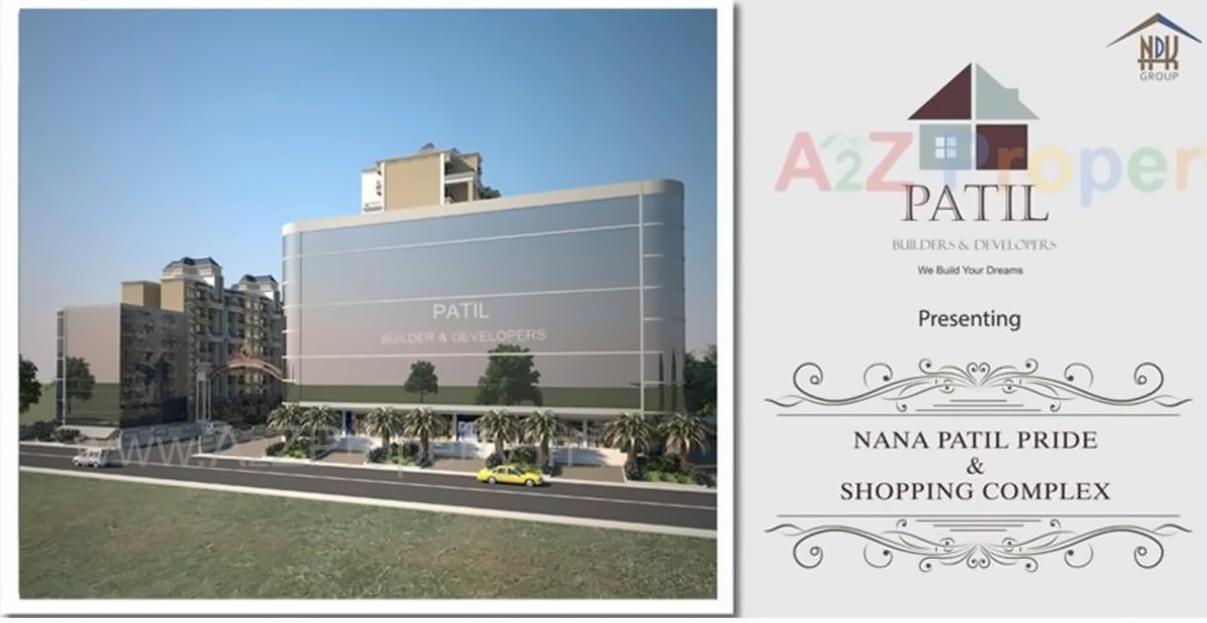 3D Elevation of real estate project Nana Patil Pride located at Khuntavali, Thane, Maharashtra