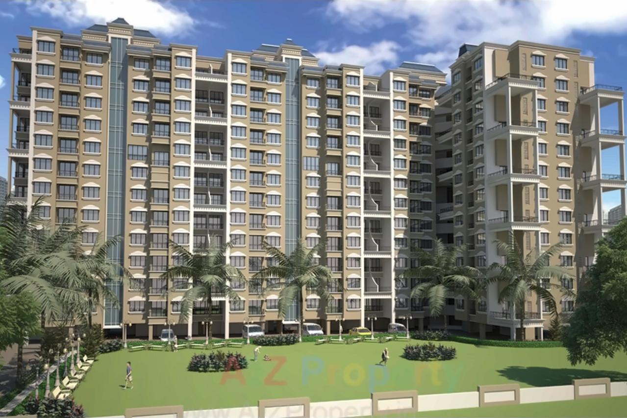 3D Elevation of real estate project Nana Patil Pride located at Khuntavali, Thane, Maharashtra