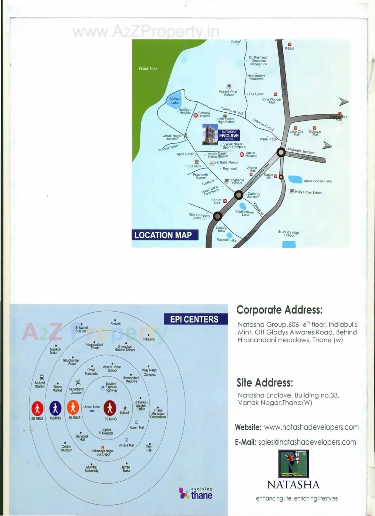  of real estate project Natasha Enclave located at Thane-m-corp, Thane, Maharashtra