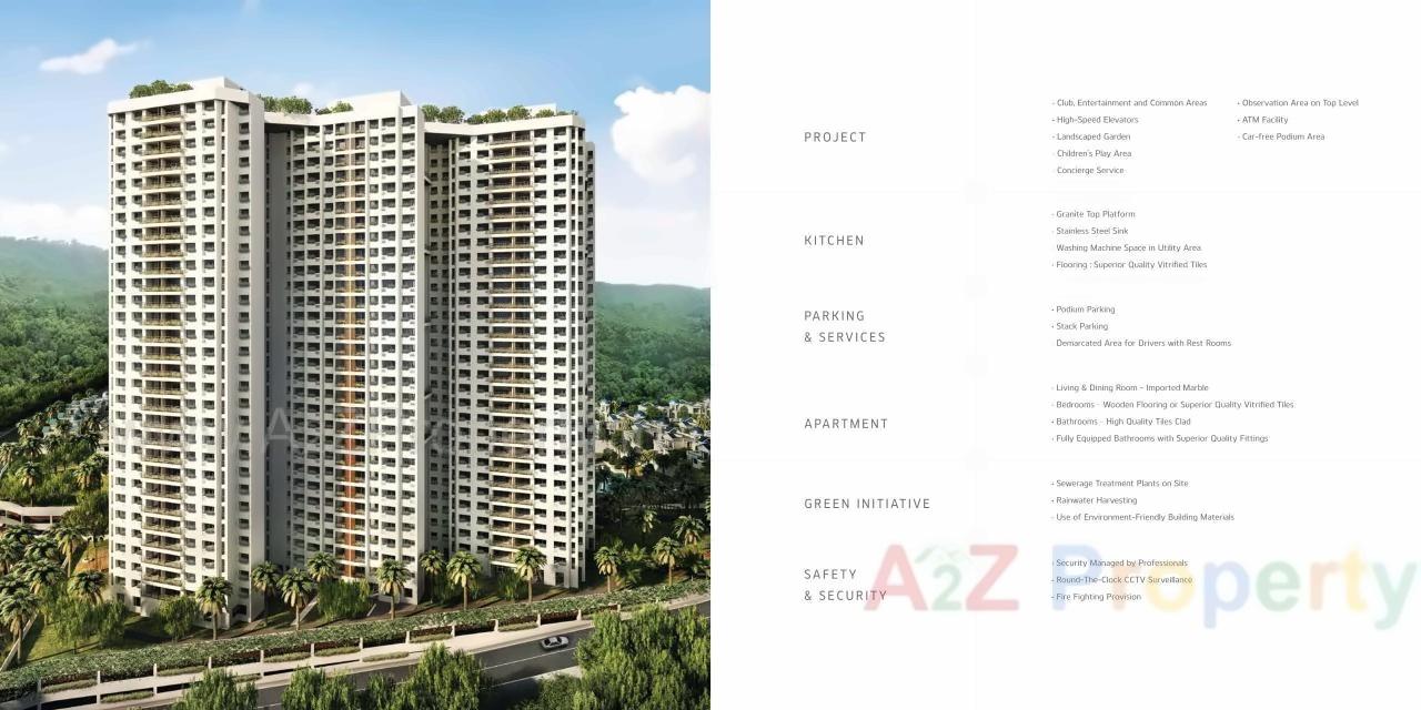 3D Elevation of real estate project Neelkanth Woods Olivia located at Thane-m-corp, Thane, Maharashtra