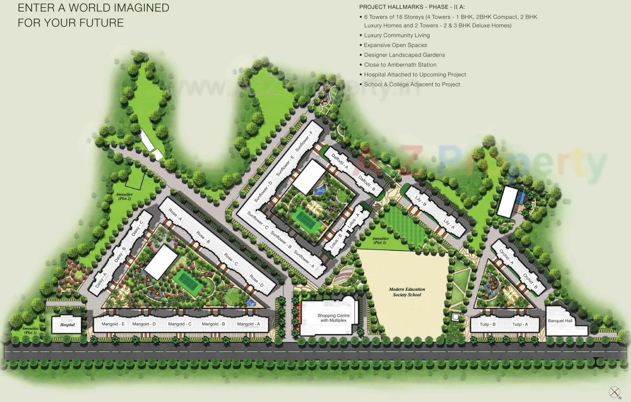  of real estate project Nisarg Greens located at Badlapur-m-cl, Thane, Maharashtra
