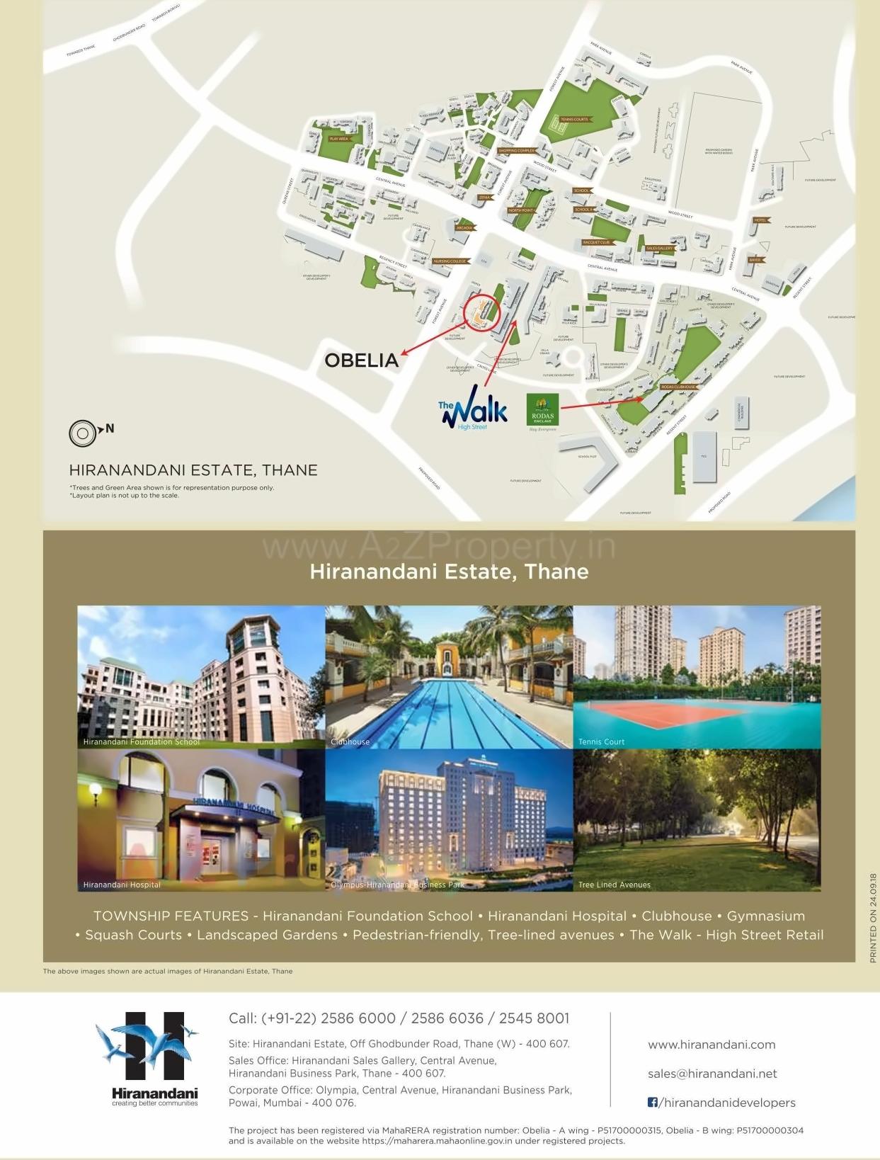  of real estate project Obelia located at Thane-m-corp, Thane, Maharashtra