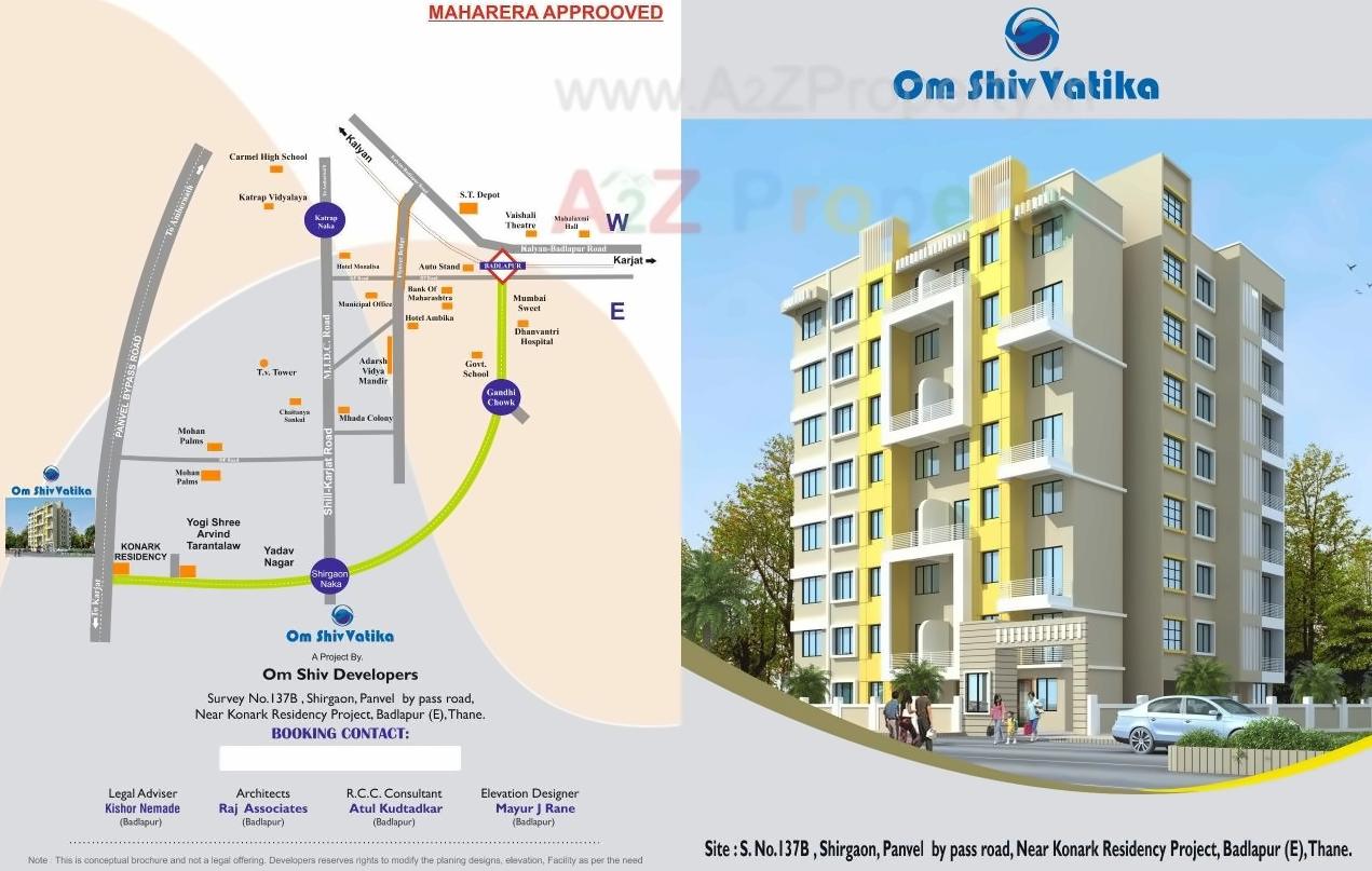  of real estate project Om Shiv Vatika As located at Badlapur-m-cl, Thane, Maharashtra