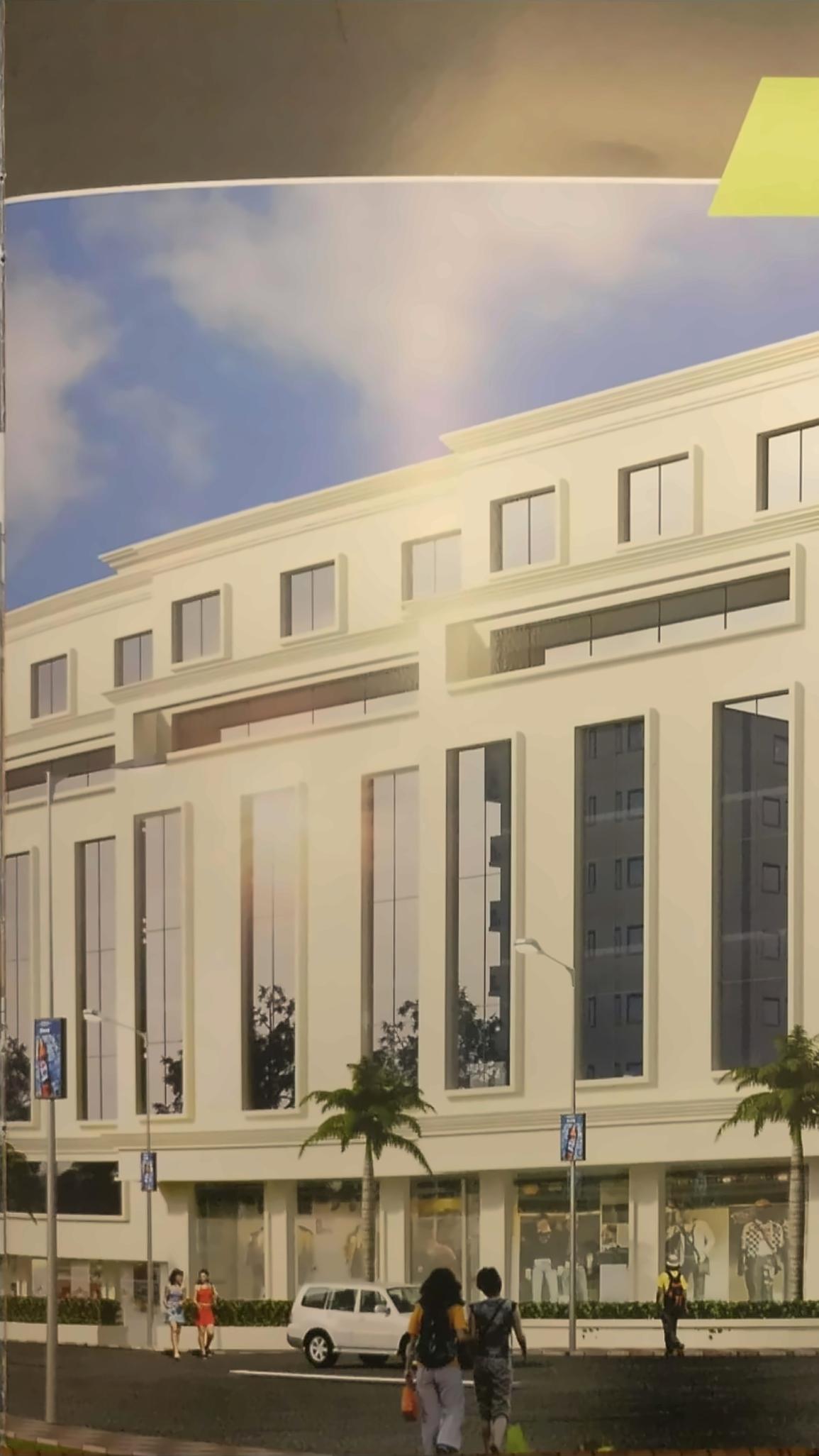 3D Elevation of real estate project Omega Business Park located at Thane-m-corp, Thane, Maharashtra