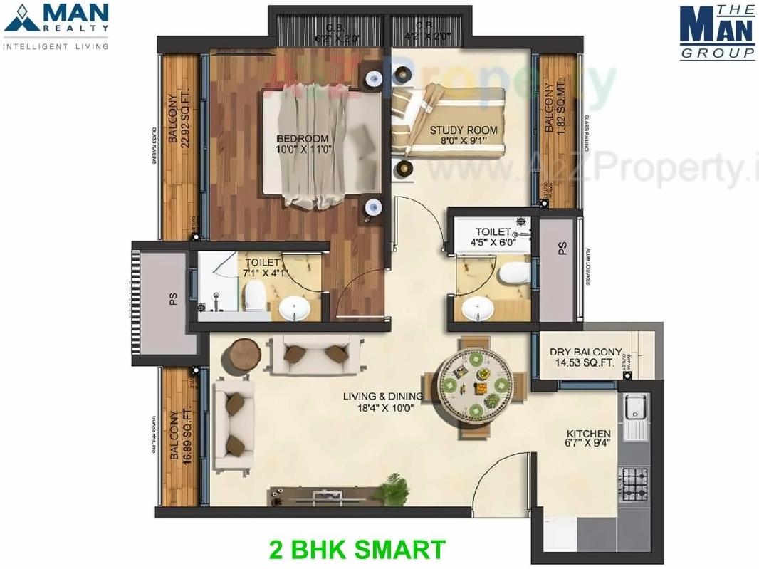 Image 17308 10 of real estate project One Park Avenue   Avenue located at Thane-m-corp, Thane, Maharashtra