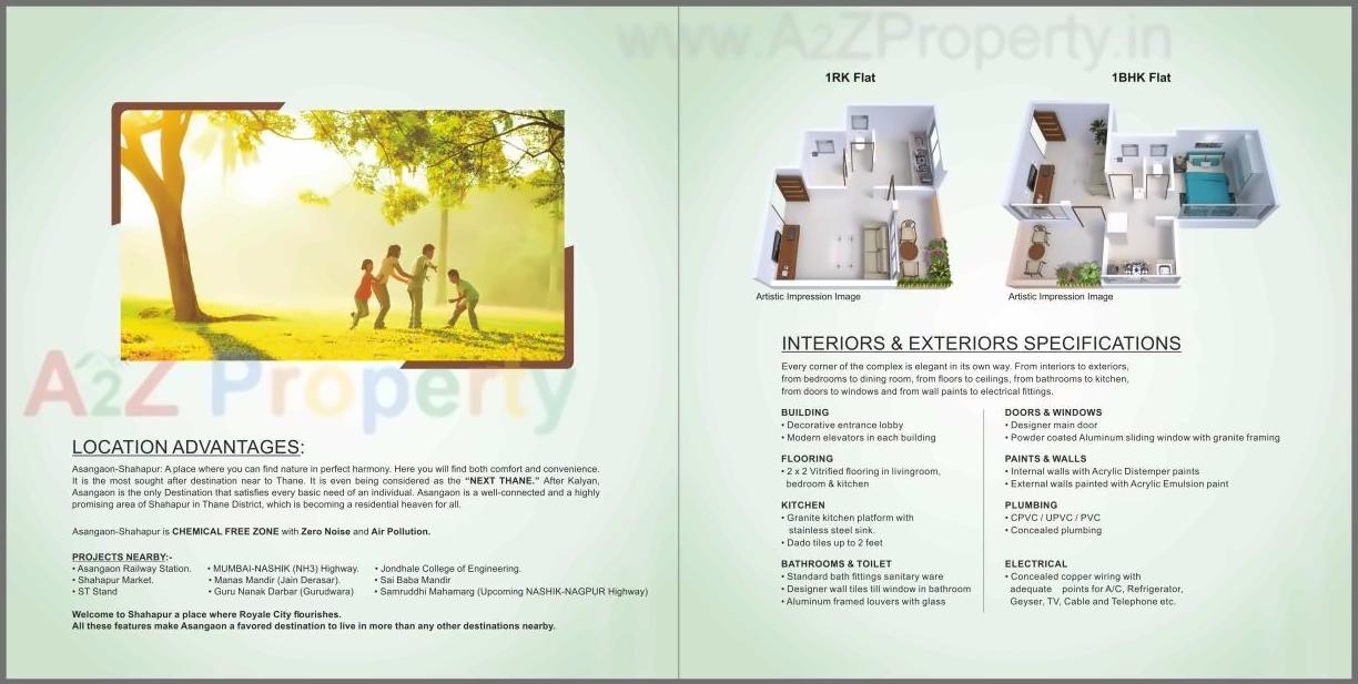  of real estate project Orchid located at Kalambhe, Thane, Maharashtra