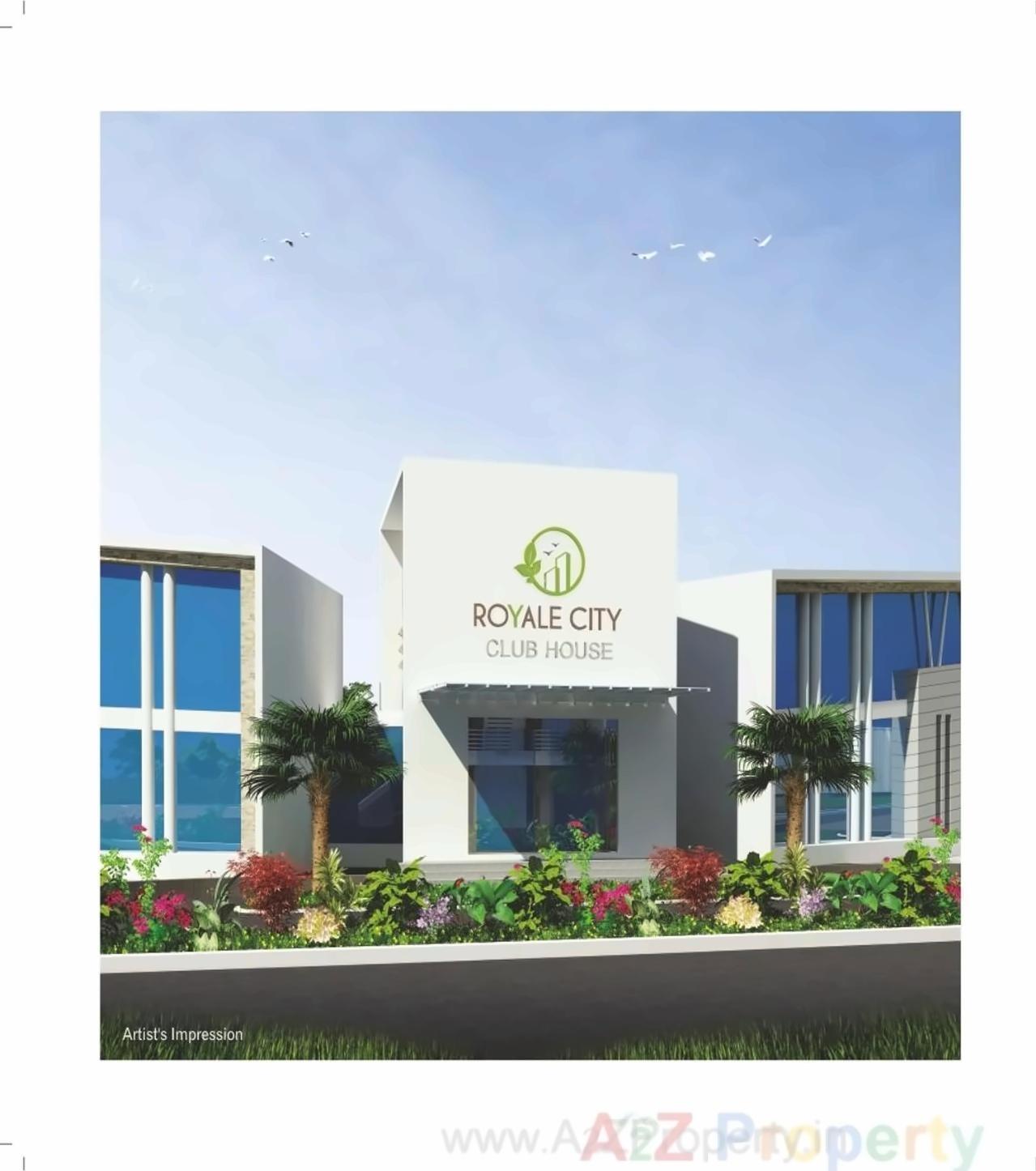 3D Elevation of real estate project Orchid located at Kalambhe, Thane, Maharashtra