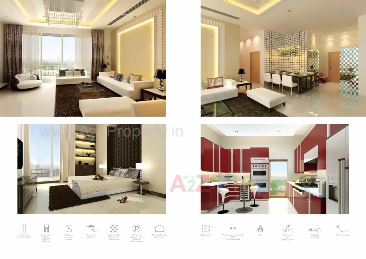 3D Elevation of real estate project Orion located at Thane-m-corp, Thane, Maharashtra