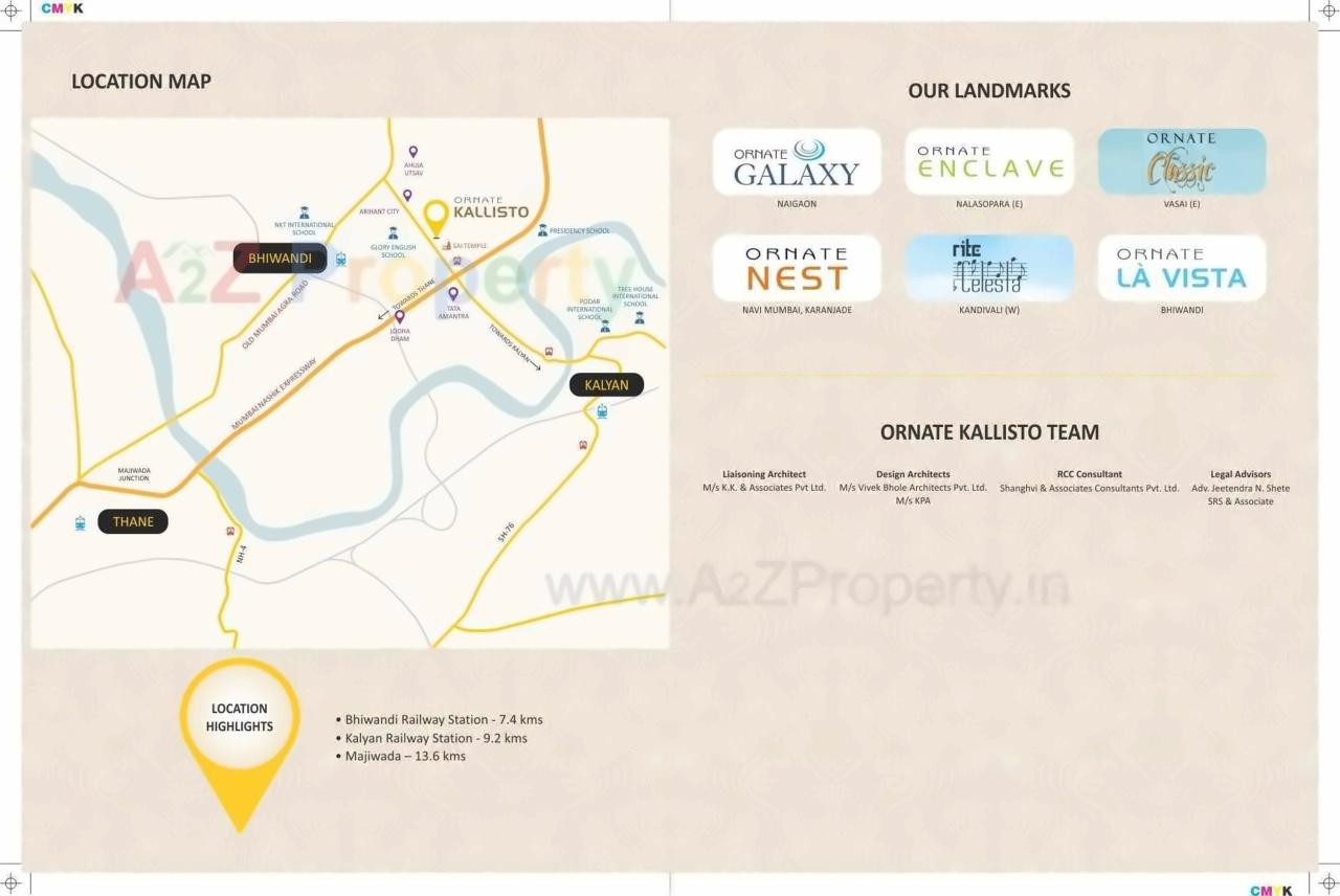  of real estate project Ornate Kallisto located at Bhiwandi-m-corp, Thane, Maharashtra