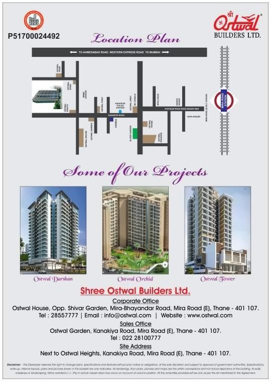  of real estate project Ostwal Horizon located at Mirabhayandar-m-corp, Thane, Maharashtra