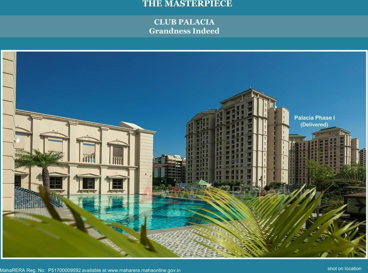 3D Elevation of real estate project Palacia located at Thane-m-corp, Thane, Maharashtra