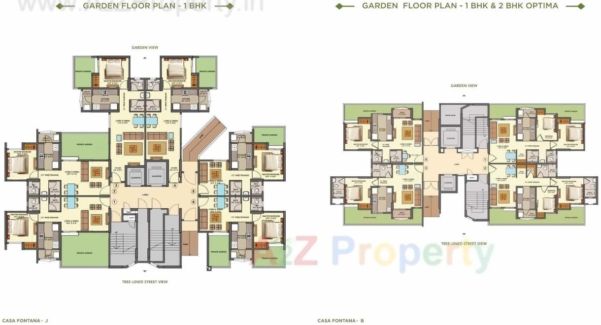 Layout of real estate project Palava Lakeside A To located at Khoni, Thane, Maharashtra