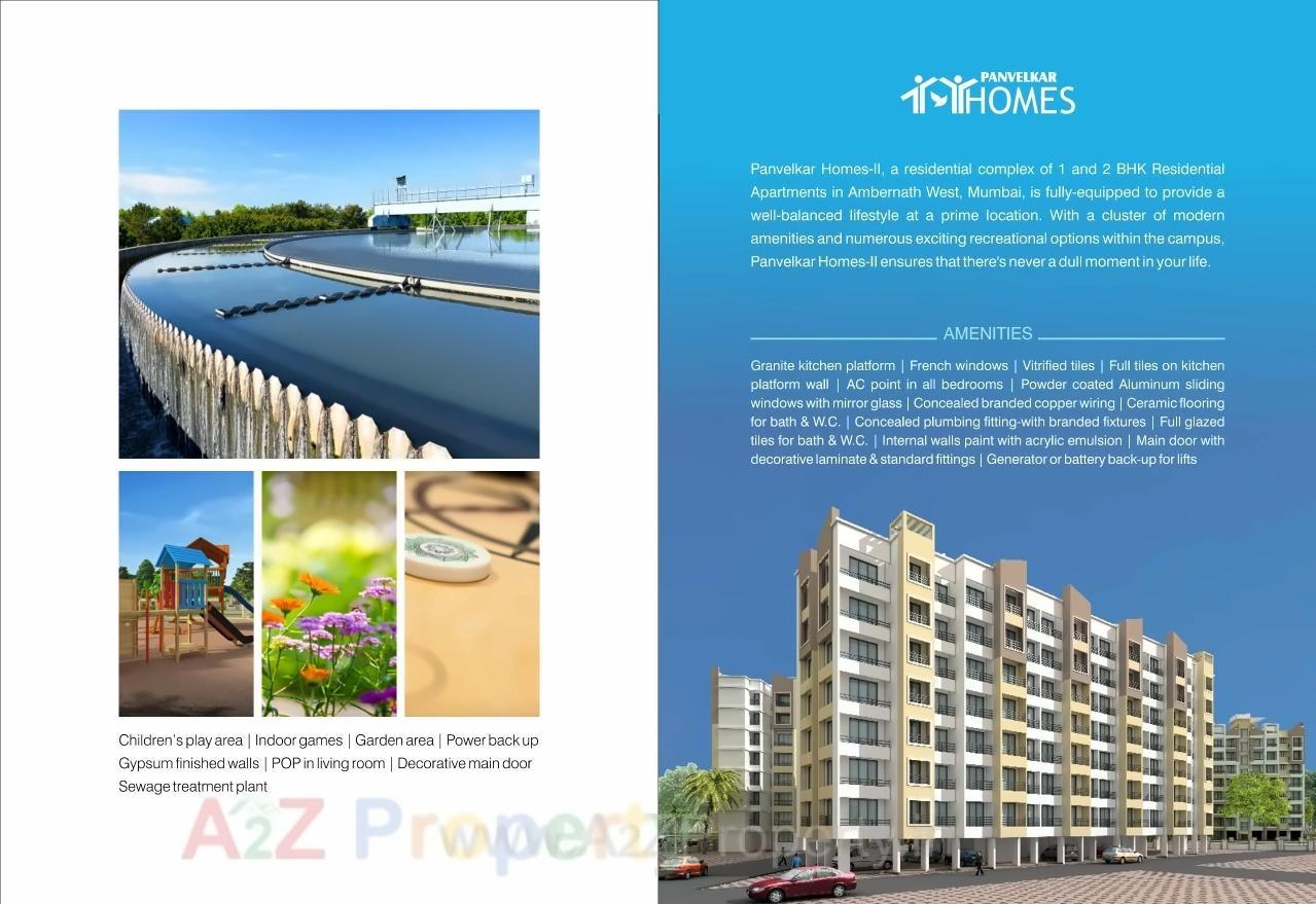 3D Elevation of real estate project Panvelkar Homes located at Ambarnathm-cl, Thane, Maharashtra