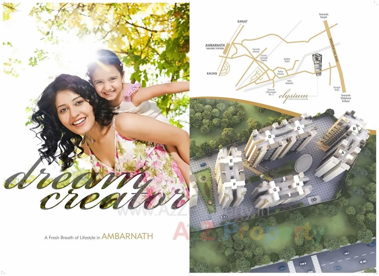  of real estate project Patels Elysium located at Ambarnathm-cl, Thane, Maharashtra